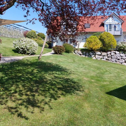 Aussenanlage Ferienhaus Weishaupt-Steffelin